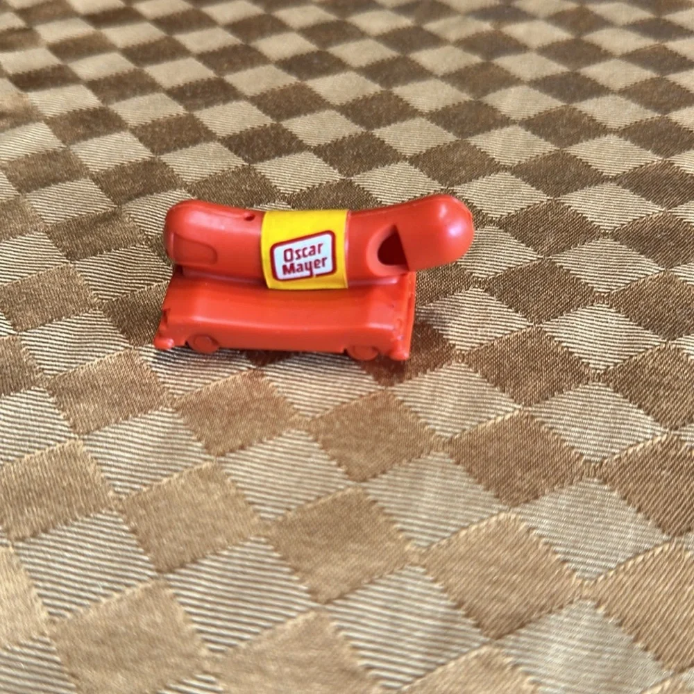 Vintage Oscar Mayer Wienermobile Hot Dog Car‎ Whistle Toy Promo Collectible